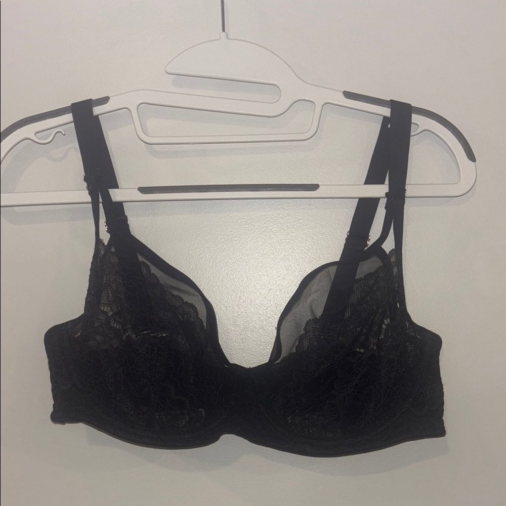 Victoria's Secret Black Lace Underwire Bra